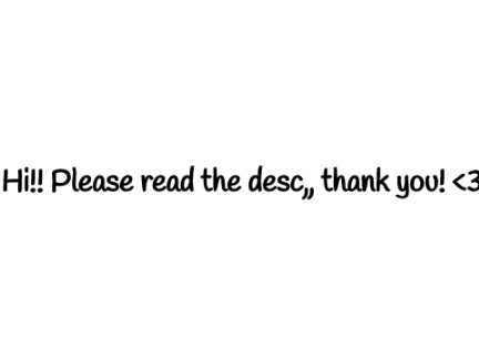 kind of important announcement <3