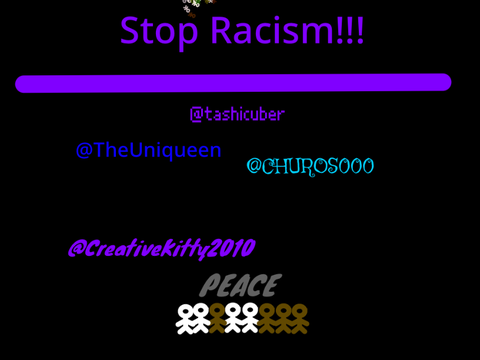 Sign if you are against Racism (Thx @TheUniqueen) remix