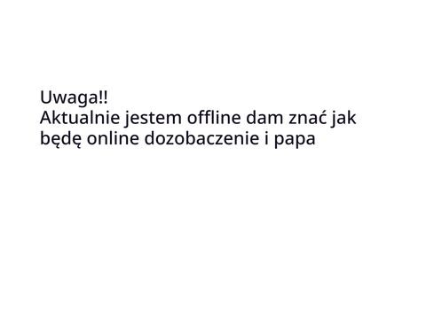 Offline?