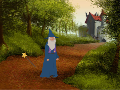 Collect the magic wands