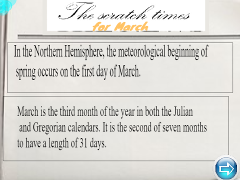 The Scratch Time News! For March