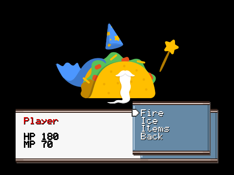 menu style test