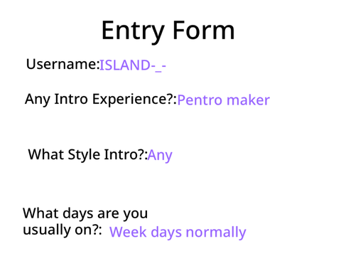 Intro School