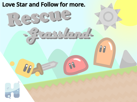 Rescue -Grassland- || A platformer ||  Broken 1 