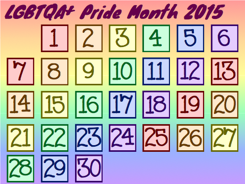 30 Days of LGBTQA+ Pride!