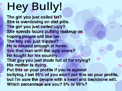 Hey Bully! Look over here!  remix