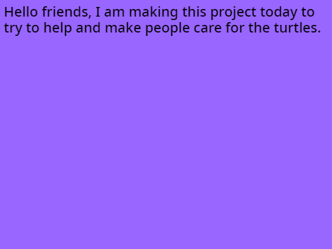 Help our turtles!