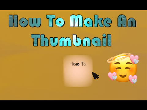 How To Make The Thumbnail  Code On Scratch