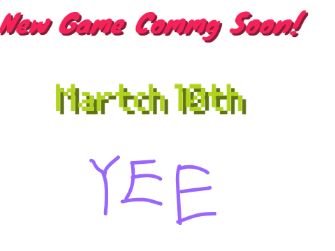 New game coming soon!