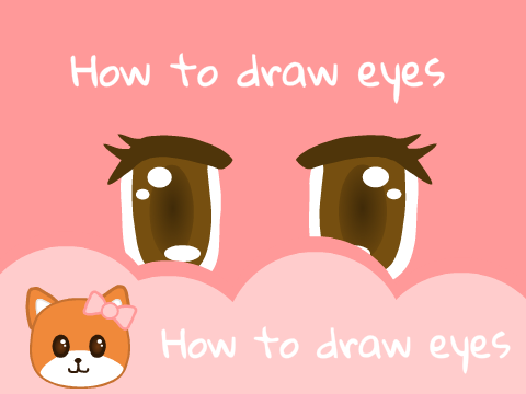 How I draw my eyes - Art Tutorial