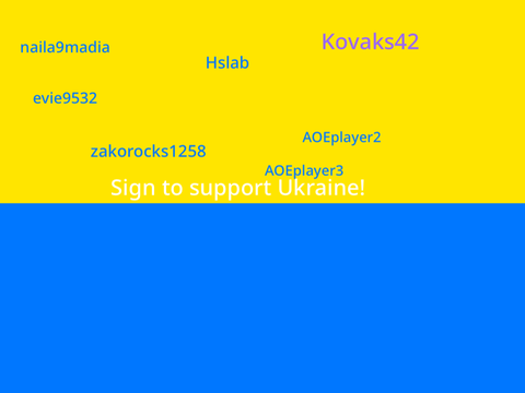 Support Ukraine! Sign please!  SIGN! remix