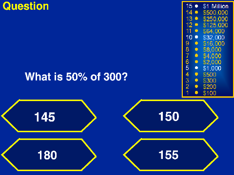Who Wants To Be A Millionaire