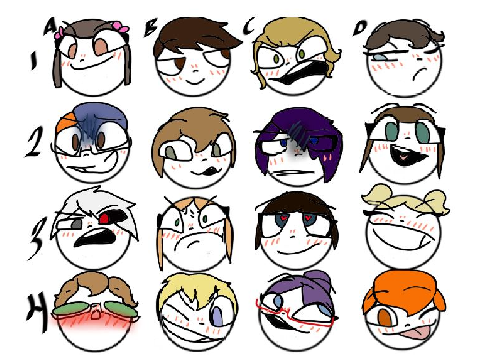 Oo Another Expression Chart-