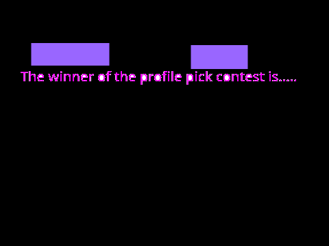 Profile pick contest results