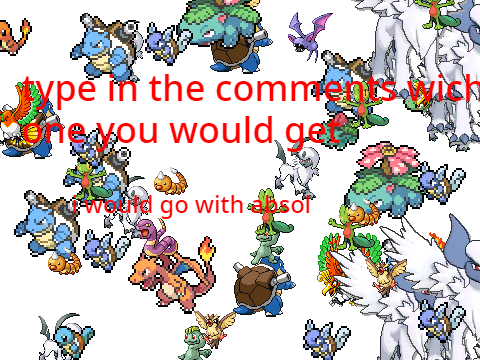 if you could have one pokemon which one would it be