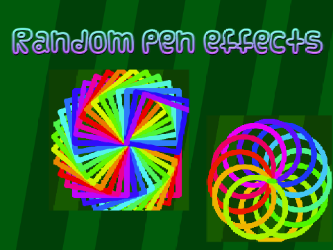 Random pen effects remix