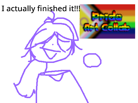 THAT'S RIGHT! ME!! || Pride Art Collab Entry - Paragender