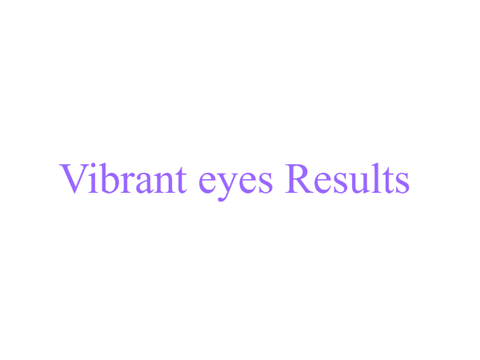 Results ☆Vibrant eyes☆ 