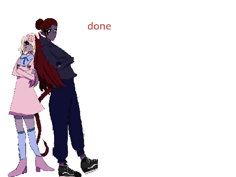 demon ocs + art dump 