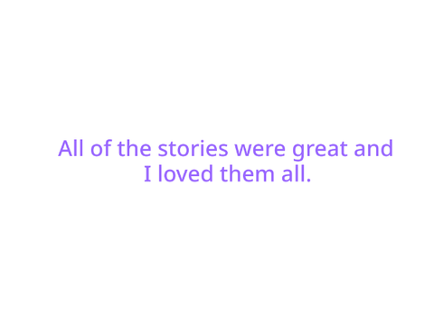 Short Story Contest Winners