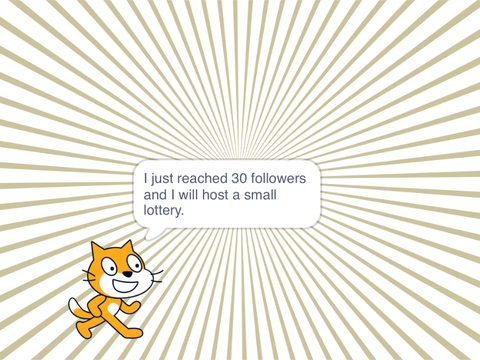 30 followers small lottery