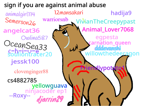 Sign if you are against animal abuse remix remix remix remix remix remix remix remix remix re… remix