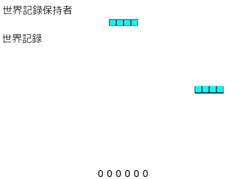 Iミノだけのテトリス