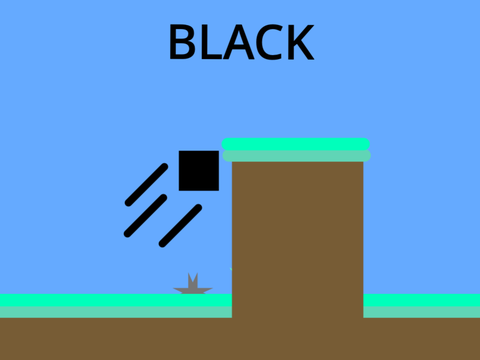 BLACK –  A Scrolling Platformer  #All #Scratch #Music #music #art