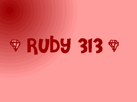 Ruby's opening project