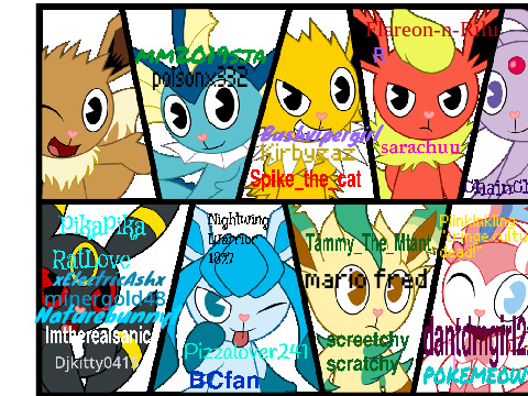My favorite Eeveelutions!… remix