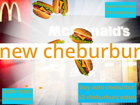 cheburbur eating improved