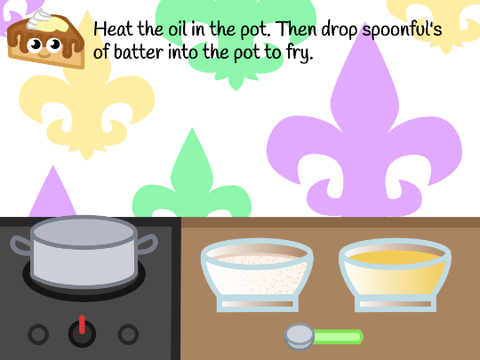 Let's Make Mardi Gras Dishes! 