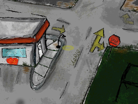 town square