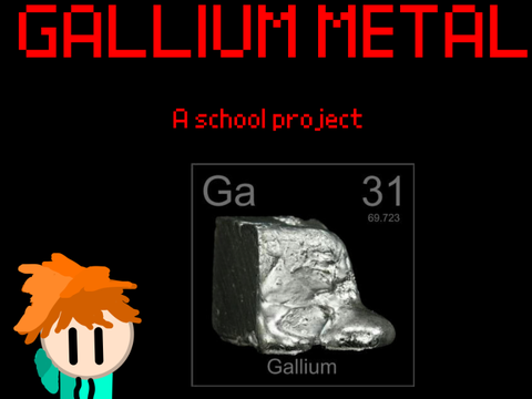 Gallium Element Election (Educational)