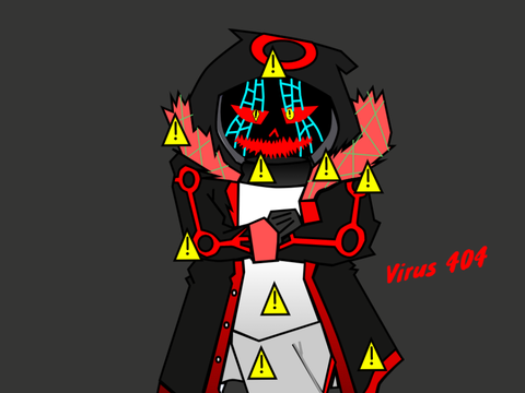 Virus 404 sans fanart remix