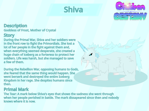 Meet... Shiva, Goddess of Frost