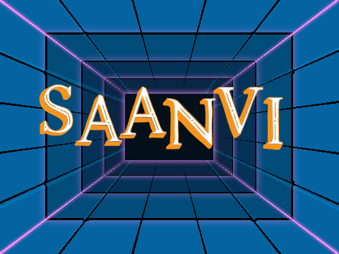 Saanvi- ANIMATED NAME