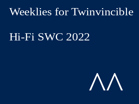 Weeklies for SWC <3