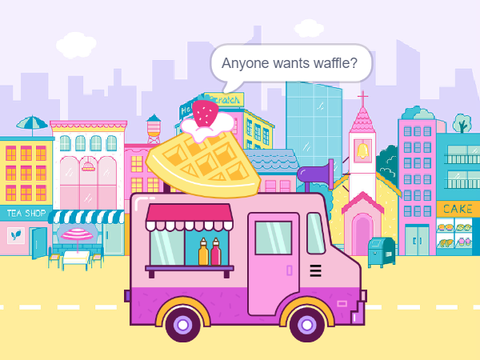 Anyone wants waffle?