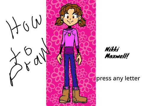 How to draw Nikki Maxwell!