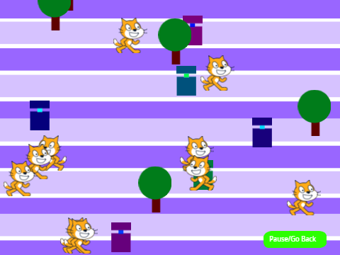 Griffpatch Tests - Sprite Ordering