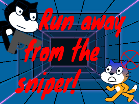 スナイパーから逃げきれ！（Run away from the sniper!）