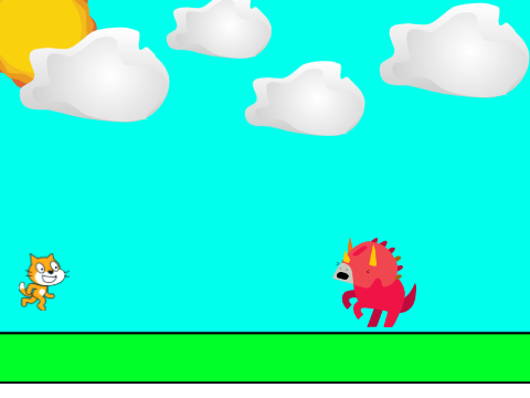 cat jumping game