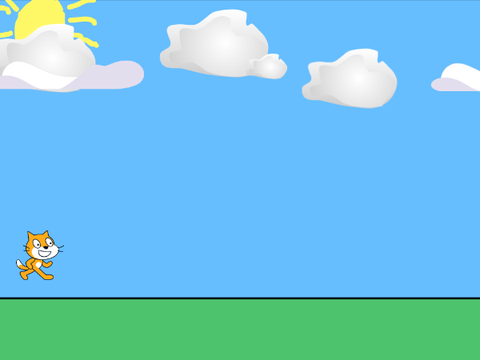 Cat jumping game 