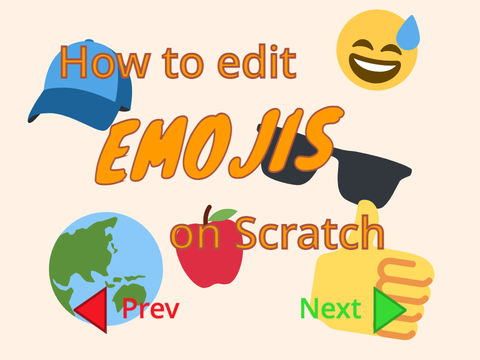 How to edit Emojis on Scratch