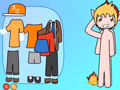 Dress up Scratchers in Human Version