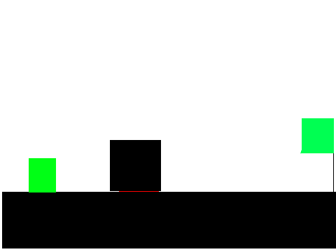 Dark and lava,a platformer.