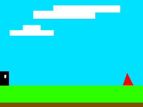 A grass platformer