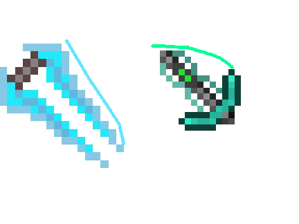 basic Minecraft weapon test
