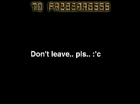 Don't want me to leave? remix